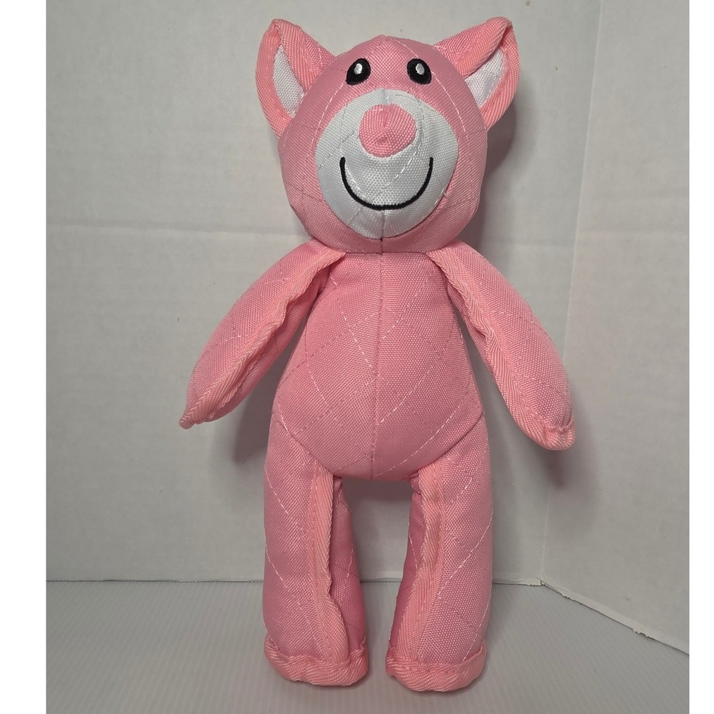 Tuffy Pig‎ Heavy Duty Dog Toy 10in Pink Excellent Plush Toy